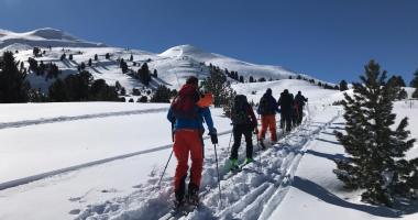 gemeinsam macht es mehr Spaß Skitouren im Allgäu